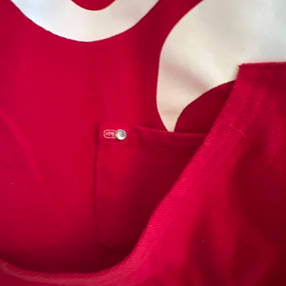 Ecko Red Edgy Bright Cropped Logo Top - Picture 2 of 8